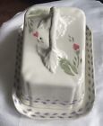Royal Winton Floral Design Cheese Dish and Cover