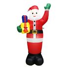 Inflatable Santa Claus Inflatable Model Toys Santa Claus Light-Up Dolls