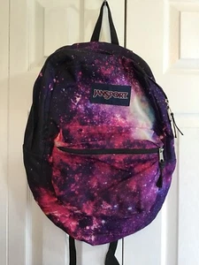 Jansport Galaxy Backpack School College Travel Bag - Picture 1 of 7