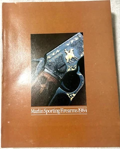 ORIGINAL FACTORY 1984 MARLIN SPORTING FIREARMS BROCHURE CATALOG - 24 PAGES - Picture 1 of 7