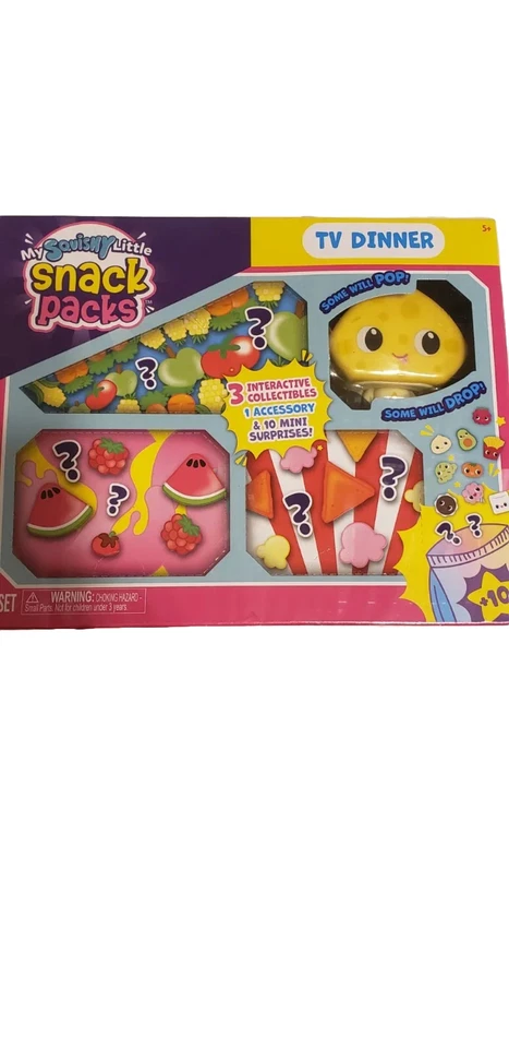 *NEW* My Squishy Little Snack Packs TV Dinner Dot Pack - Image 1 of 1