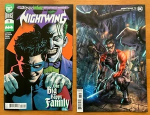 NIGHTWING 73 2020 JOKER WAR copertina principale set variante A + Quah DC NM - Foto 1 di 1
