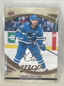 2023-24 Upper Deck MVP Logan Couture Gold Script Insert #188 San Jose Sharks - Picture 1 of 2