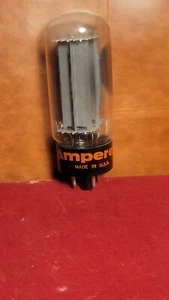 5U4GB Röhre GE Amperex gestempelt grau Platte Seite D Getter Gleichrichter Röhre Test 87% - Bild 1 von 10