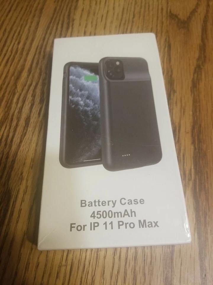 Smart Battery Case 4500mah for iPhone 11 Pro Max Black Purchased 2020