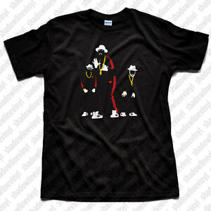 RUN DMC T-Shirt JMJ Retro Vintage Art Old School Rap Hip Hop Rev King Of Rock