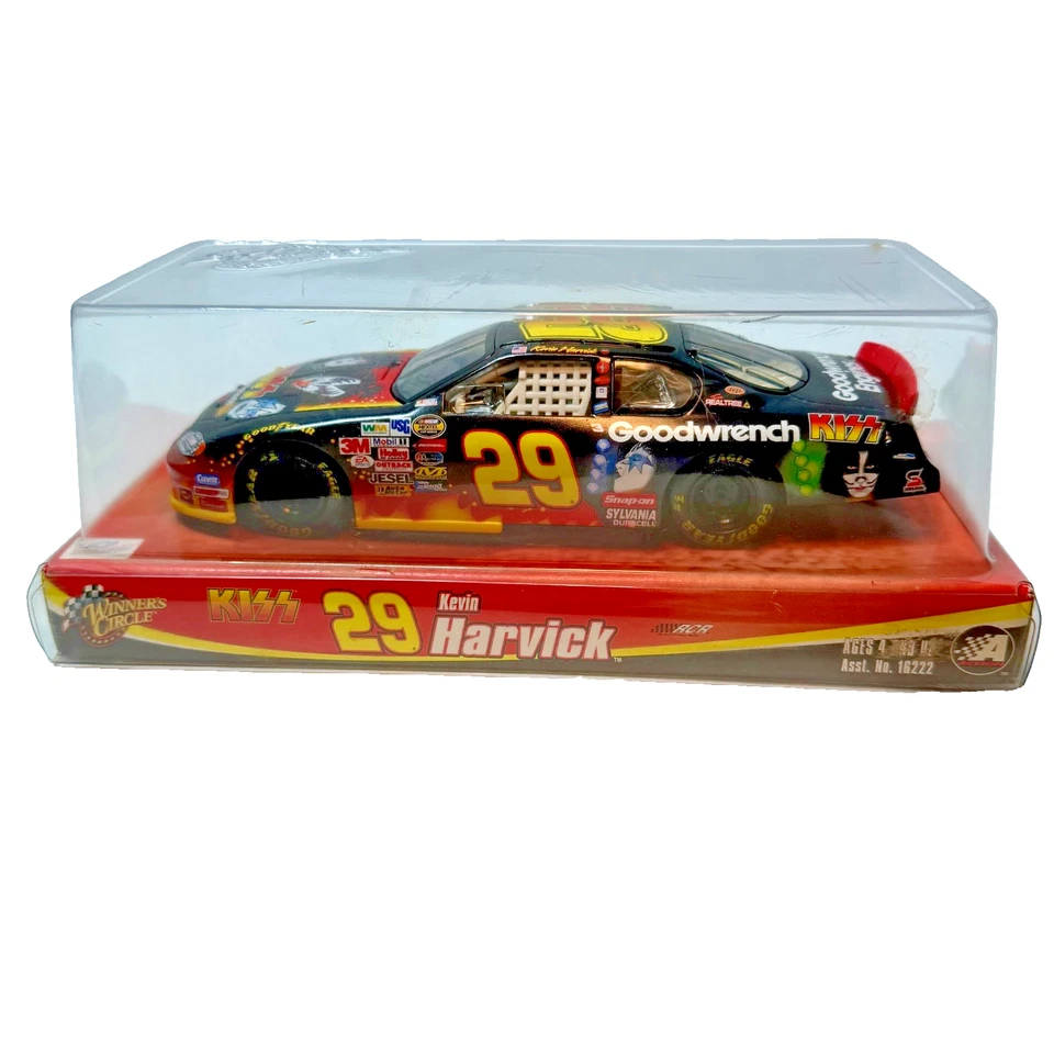 Vintage (2004) Winner's Circle Kevin Harvick KISS 1/24 NEW in Box #29 Die Cast - Image 1 of 4