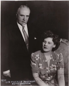 Sir Thomas Beecham Vintage Signed Photograph - Picture 1 of 1