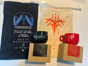 KOJIMA PRODUCTIONS DEATH STRANDING 2 Mug Only Set of 2 - Picture 1 of 8