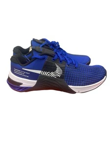 Nike Men Metcon 8 Training Running Sneakers Old Blue/Black/White Size 7.5 DO9328 - Picture 1 of 6