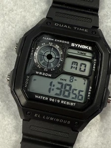 Mens LED Military Digital Sports Luminous Waterproof Quartz Watch - Picture 1 of 13