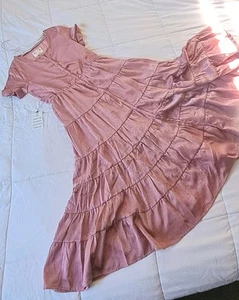 Mia Joy Mauve Pink Dress Girls Size 7 New With Tags Style Kassonette - Picture 1 of 13