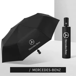 Mercedes-Benz Umbrellas Automatic Folding Windproof Sunshade Car Accessories NEW - Picture 1 of 8