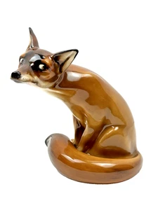 Eine Royal Doulton sitzende Fuchs Figur von Charles Noke gedruckte Marken HN130 SELTEN!!! - Bild 1 von 9