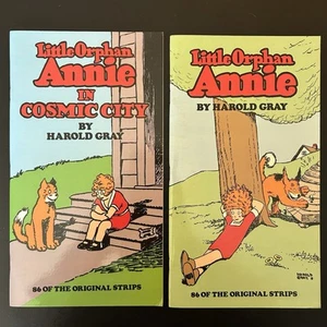 Little Orphan Annie + Little Orphan Annie in Cosmic City, Dover Press - Imagen 1 de 11