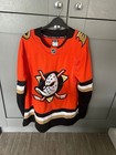 BNWD Fanatics Premium NHL Anaheim Ducks Jersey Orange Size 50” Carlsson 19