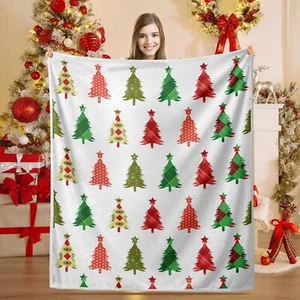 Christmas Blanket Christmas Throw Blanket for Couch Christmas Tree Blanket Se... - Picture 1 of 7