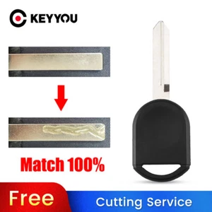 BLADE CUT by PHOTO Car Key Case For Ford 2005 2006 2007 2009 F150 Ignition Chip - Picture 1 of 6