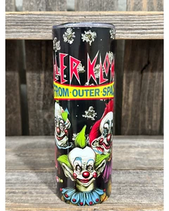 Killer Klowns - From Outer Space - 20oz. Skinny Straight Sublimation Tumbler - Picture 1 of 6