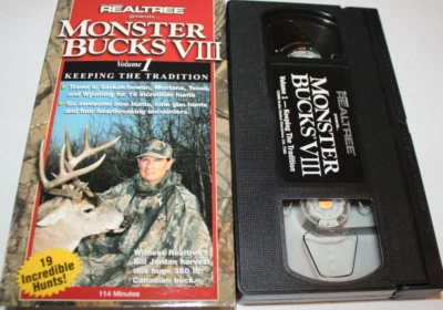 Realtree Presents Monster Bucks VIII Volume 1 (VHS 2000) Keeping The Tradition - Image 1 of 2