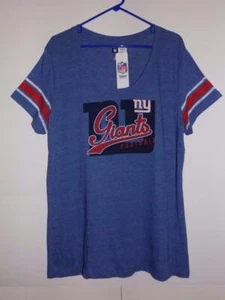 New York Giants t shirt women's xxl tri-blend scoop neck NWT - Picture 1 of 5