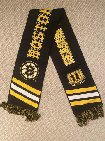 NHL BOSTON BRUINS Season Ticket Holder Scarf - New! Cover