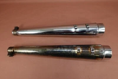 2007-2008 Harley Davidson Electra Glide Ultra Classic EXHAUST PIPE MUFFLERS - Image 1 of 4