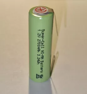 Batteria di ricambio NiMH per Braun Oral B 4716 3756 1,2 V 2700 mAh Saustark!! - Foto 1 di 2