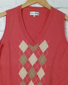 Damen Sport Haley Rosa Pullover Golf Pulli Weste Größe L - Bild 1 von 10