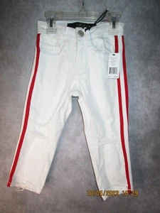 Jordan Craig KIds Legacy Edition Pants. Size 2. White with red/Strip on Side. - Picture 1 of 10