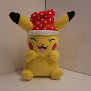 Pokémon Holiday Pikachu Star Sombrero Navidad 8" Peluche 2021 - Imagen 1 de 7