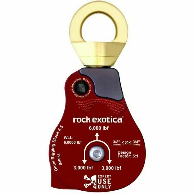 Rock Exotica MHP58 4.5 inch Swivel Pulley