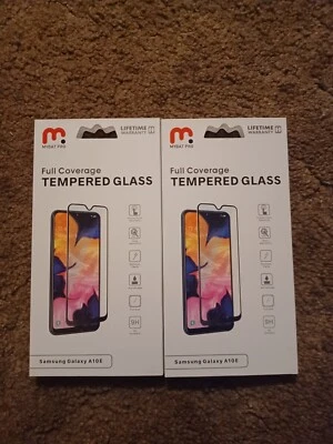 2 Mybat Pro Samsung Galaxy A10E Screen Protectors Tempered Glass Full... - Image 1 of 4