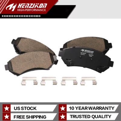 Front Ceramic Brake Pads For Century Park Avenue Regal Deville Venture Montana ~ - Image 1 of 4