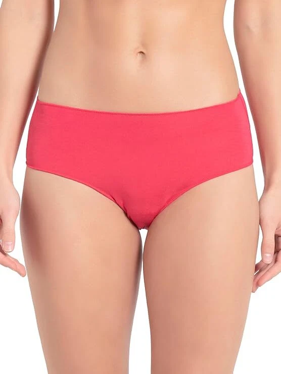 Jockey 1802 Women's High Coverage Micro Modal Elastane Stretch Mid Waist Hipster - Image 1 of 4