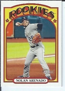Nolan Arenado 2021 Topps Heritage variación de acción - Imagen 1 de 1