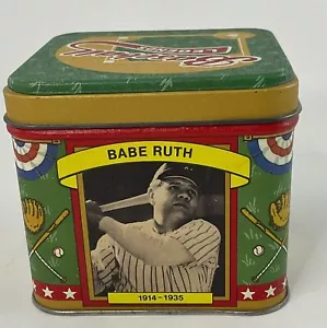Baseball Legends Tin Roberto Clemente Ted Williams Willie Mays Babe Ruth Tin - Foto 1 di 5