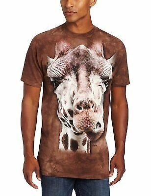 Camiseta The Mountain Tie Dye Jirafa Mamífero Animales Naturaleza Desierto Selva Foto 1 de 2