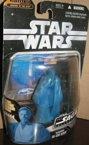 Star Wars Saga Collection Revenge of Sith #63 HOLOGRAPHIC OBI-WAN KENOBI Report - Picture 1 of 9