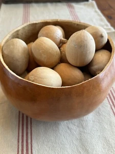 Lot de 200 grandes gourdes à œufs primitives nettoyées en gros environ 2,5 pouces Pâques - Photo 1 sur 2