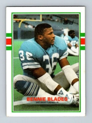 1989 Topps #365 Bennie Blades RC - Image 1 of 2