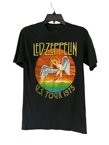 Led Zeppelin U.S. Tour 1975 T Shirt Small 2008 Bravado Men