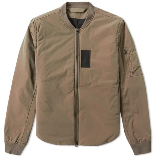 ACNE STUDIOS SILAS MA 1 GIACCA Nylon Ch Khaki Cambiabile Bomber Iridescente Tg 46
