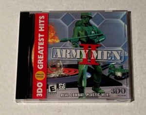 Army Men II (Army Men 2) PC Video Game / 3DO / Real Combat Plastic Men 1999 - Picture 1 of 3
