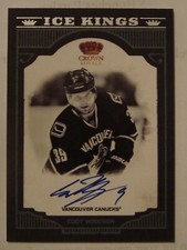 2011/12 Panini Crown Royal Ice Kings #17 Cody Hodgson 42/99 AUTOGRAPH* 