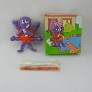 Vintage 1978 Avon Outraged Purple Octopus Toothbrush Holder NOS New Box - Picture 1 of 7