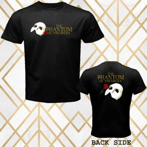 Phantom of The Opera Broadway Musical Men's Black Size S - 3XL - Picture 1 of 1