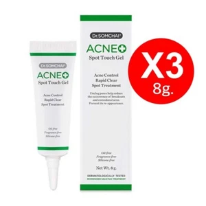 3X8G Dr.SOMCHAI Acne Spot Touch Gel Helps Acne Control, Rapid Clear, Spot Treat - Picture 1 of 17