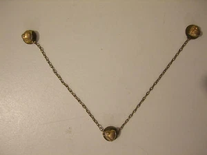 Victorian / Edwardian heart button stud necklace Womens - Is there another name? - Picture 1 of 3