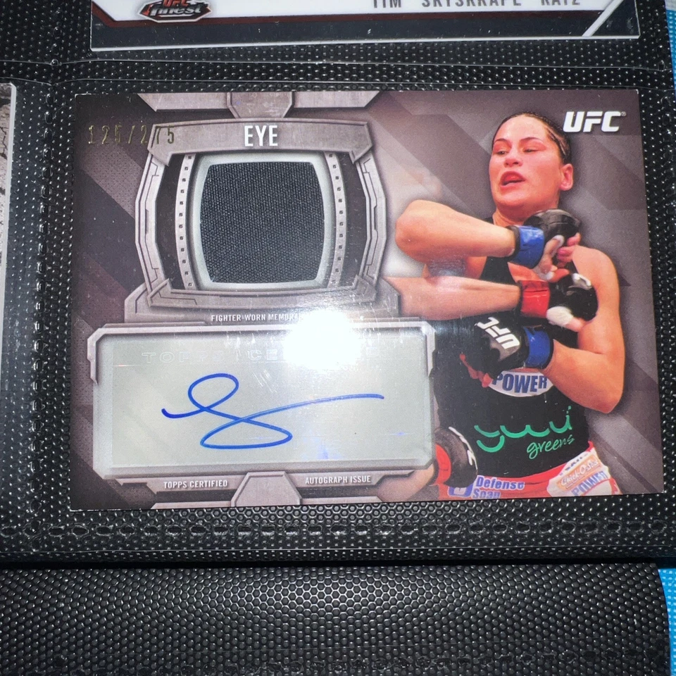 2014 Topps UFC Knockout - Knockout Autographed Relic Jessica Eye #KAR-JEY /275   - Image 1 of 1